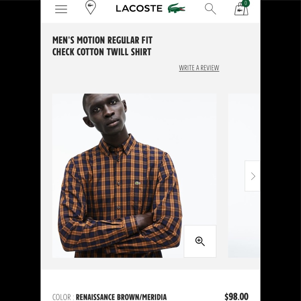 Lacoste Button Down Shirt - image 3